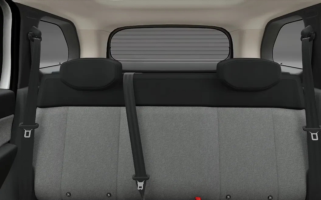 Tata Sierra Rear Passenger Seats