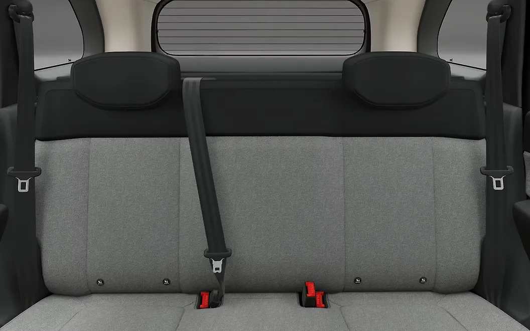 Tata Sierra Rear Passenger Seats