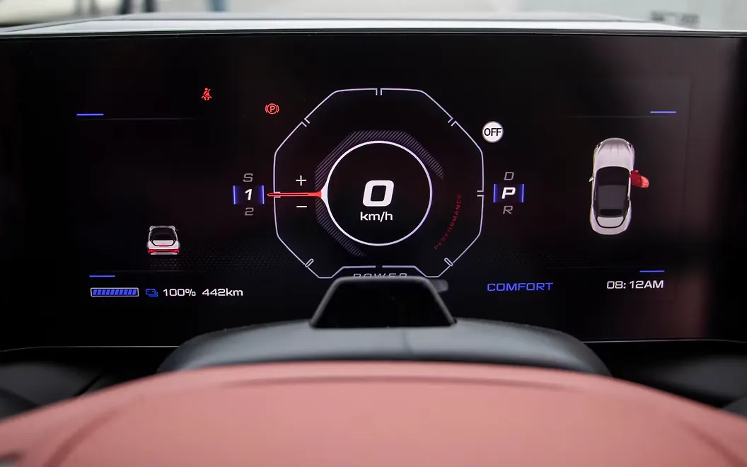 MG Cyberster Dashbaord Display