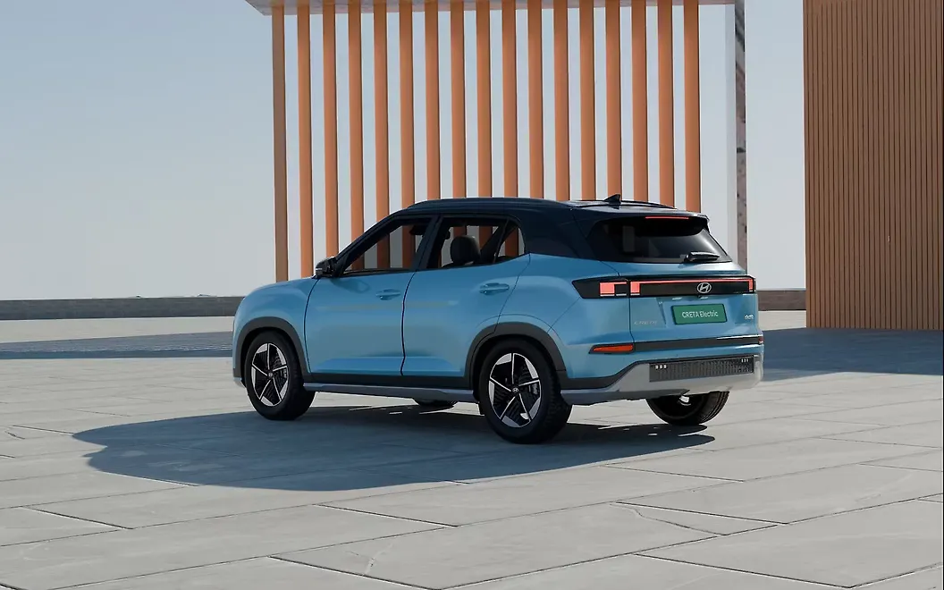 Hyundai Creta Electric Rear Left View