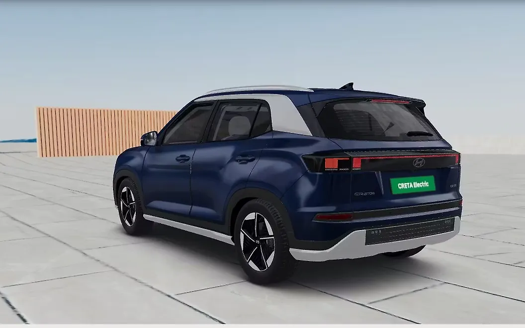 Hyundai Creta Electric Rear Left View