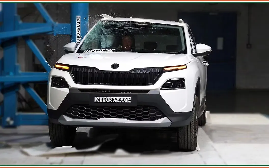 Skoda Kylaq Front View