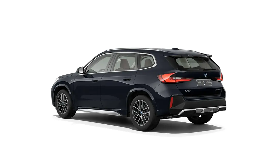 iX1 LWB Rear Left View