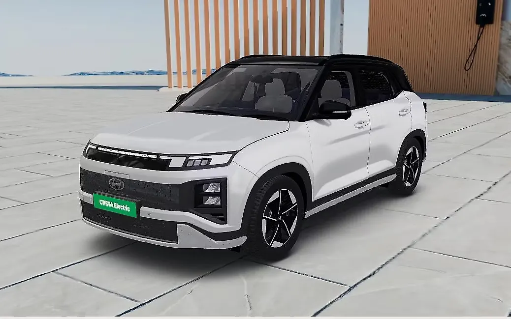 Hyundai Creta Electric Front Left View