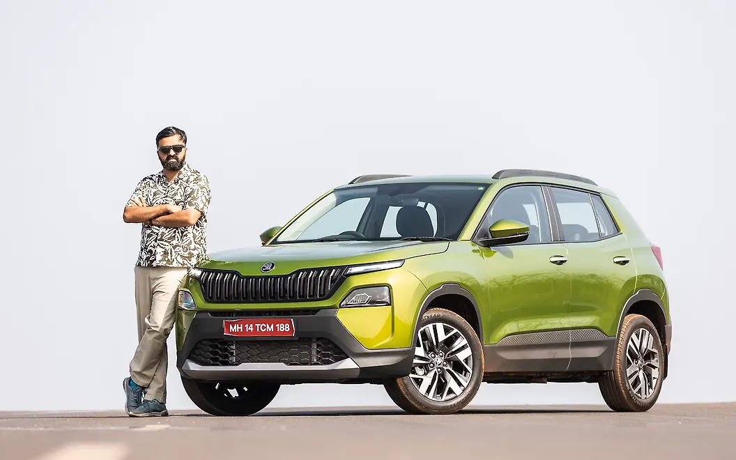 Skoda Kylaq Front Left View