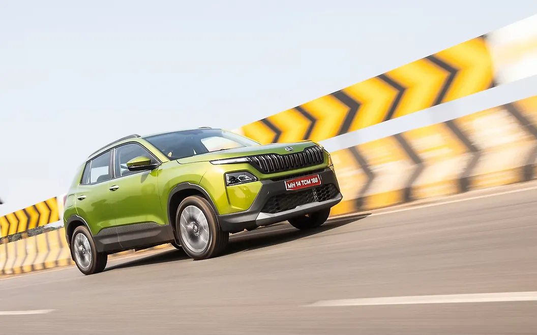 Skoda Kylaq Front Right View