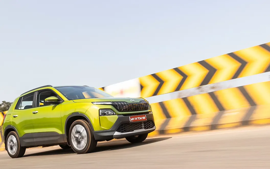 Skoda Kylaq Front Right View