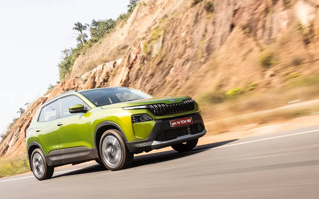 Skoda Kylaq Front Right View
