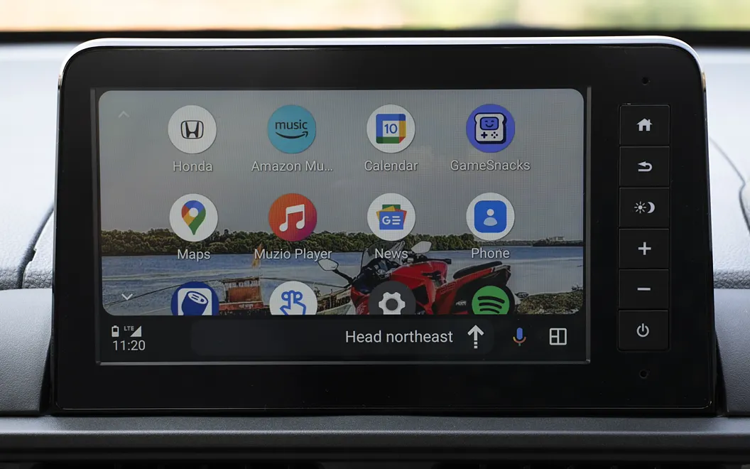 Honda Amaze Infotainment Display