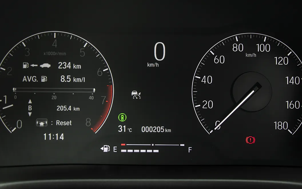 Honda Amaze Dashbaord Display
