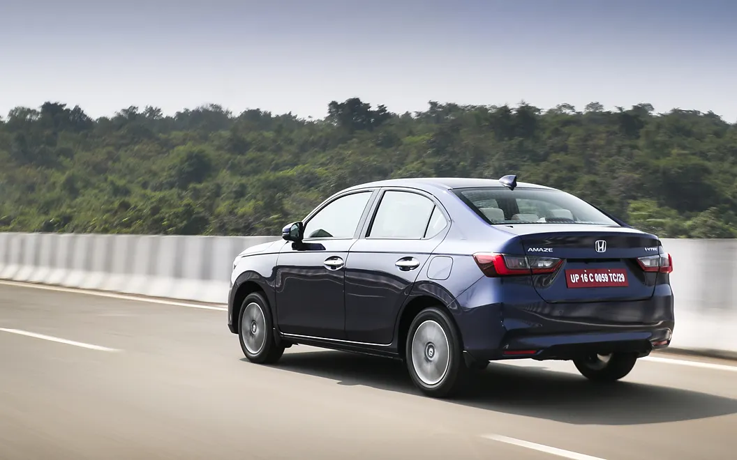 Honda Amaze Rear Left View