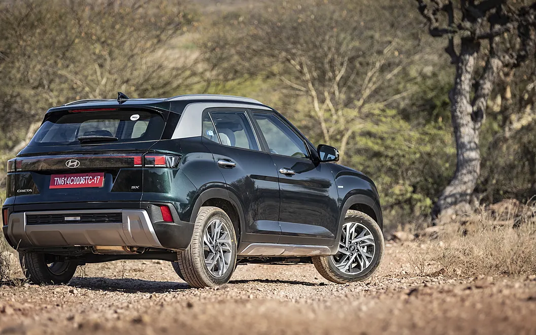 Hyundai Creta Right Rear View