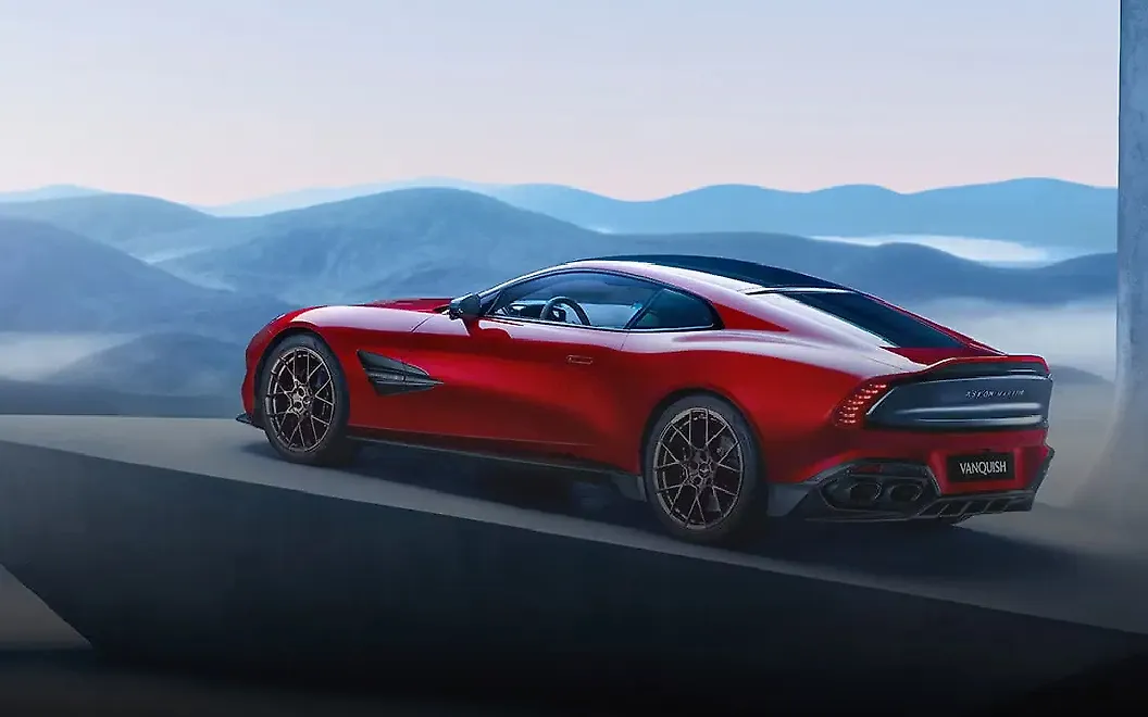Aston Martin Vanquish Rear Left View
