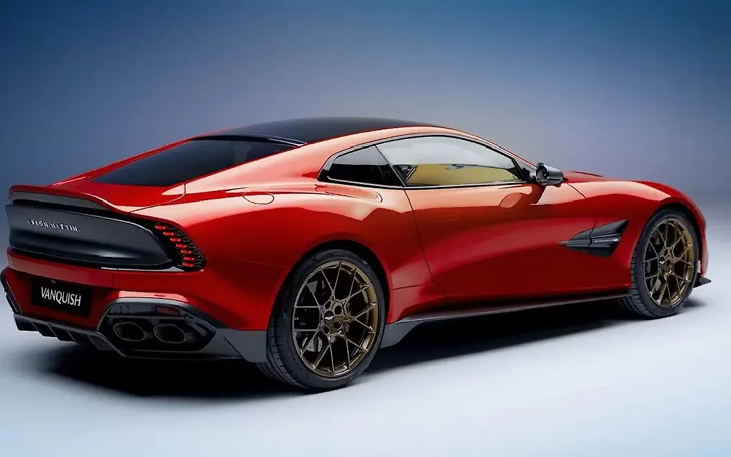 Aston Martin Vanquish Right Rear View