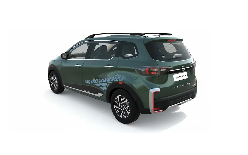 Nissan Gravite Rear Left View