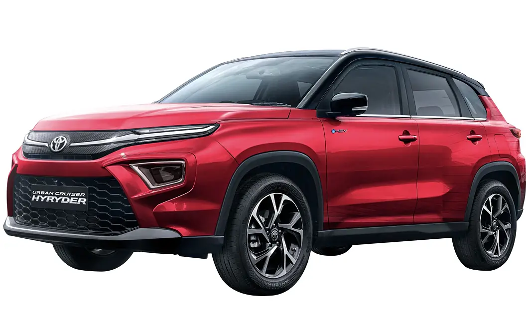 Toyota Urban Cruiser Hyryder Front Left View