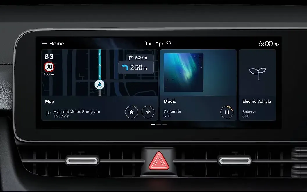 Hyundai Ioniq 5 Infotainment Display