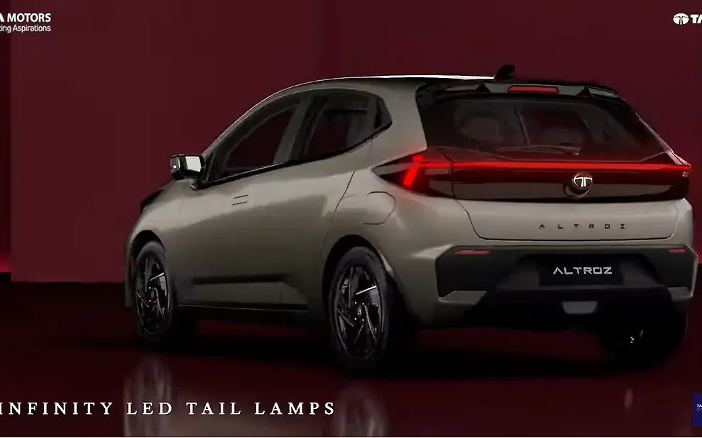 Tata Altroz Rear Left View