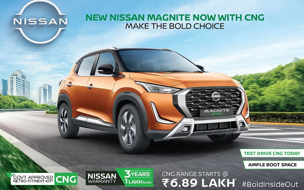 Nissan Magnite Front Left View