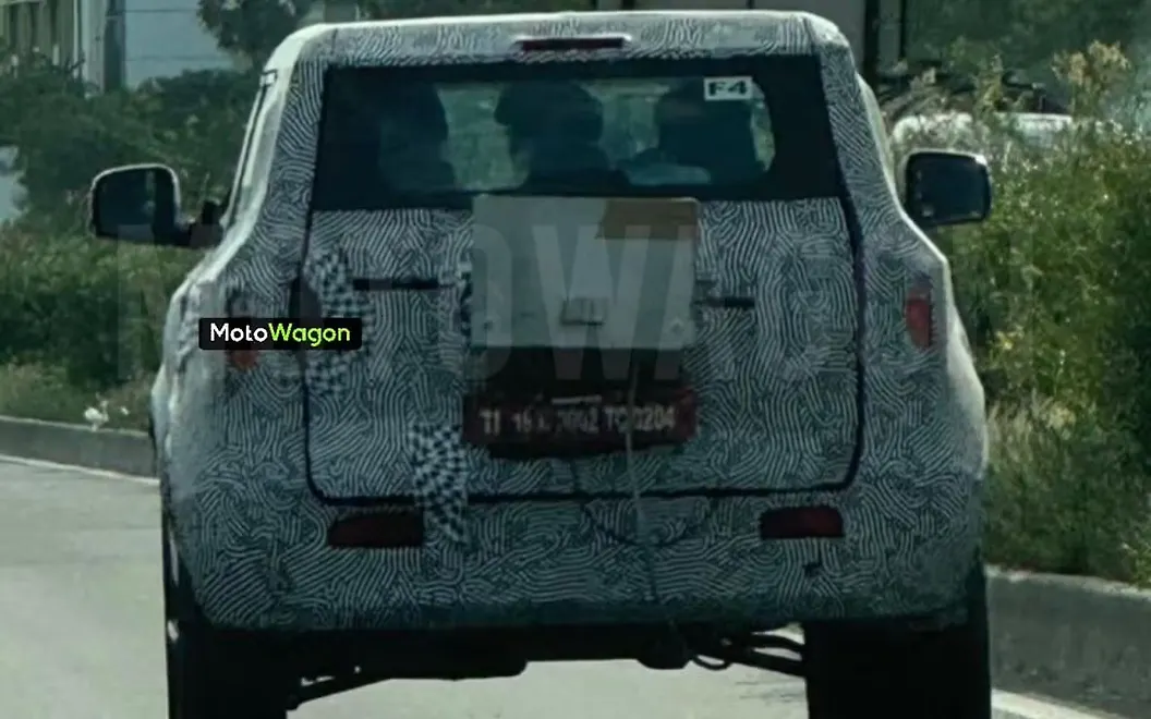 Mahindra Bolero Rear View