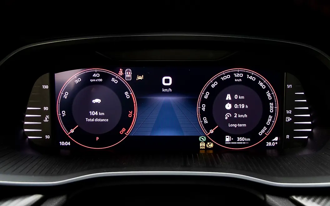 Octavia RS Dashbaord Display