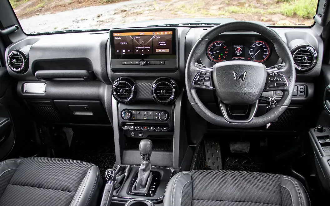 Mahindra Thar Interior Mahindra Thar Interior