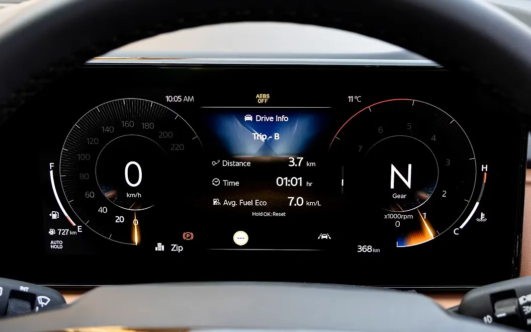 XUV 7XO Dashbaord Display