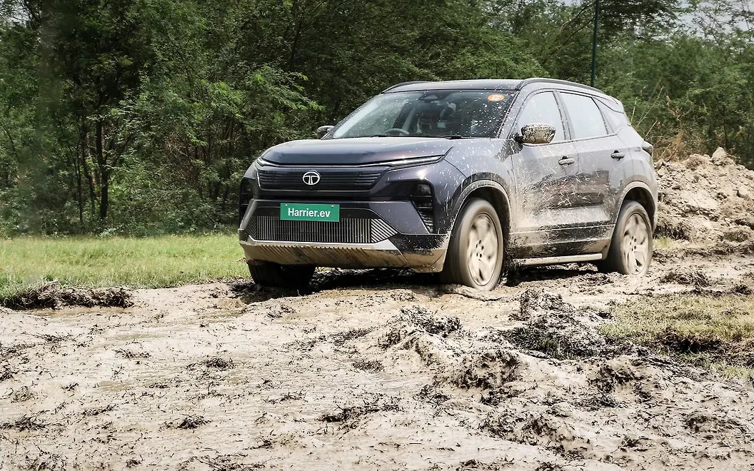 Tata Harrier EV Front Left View
