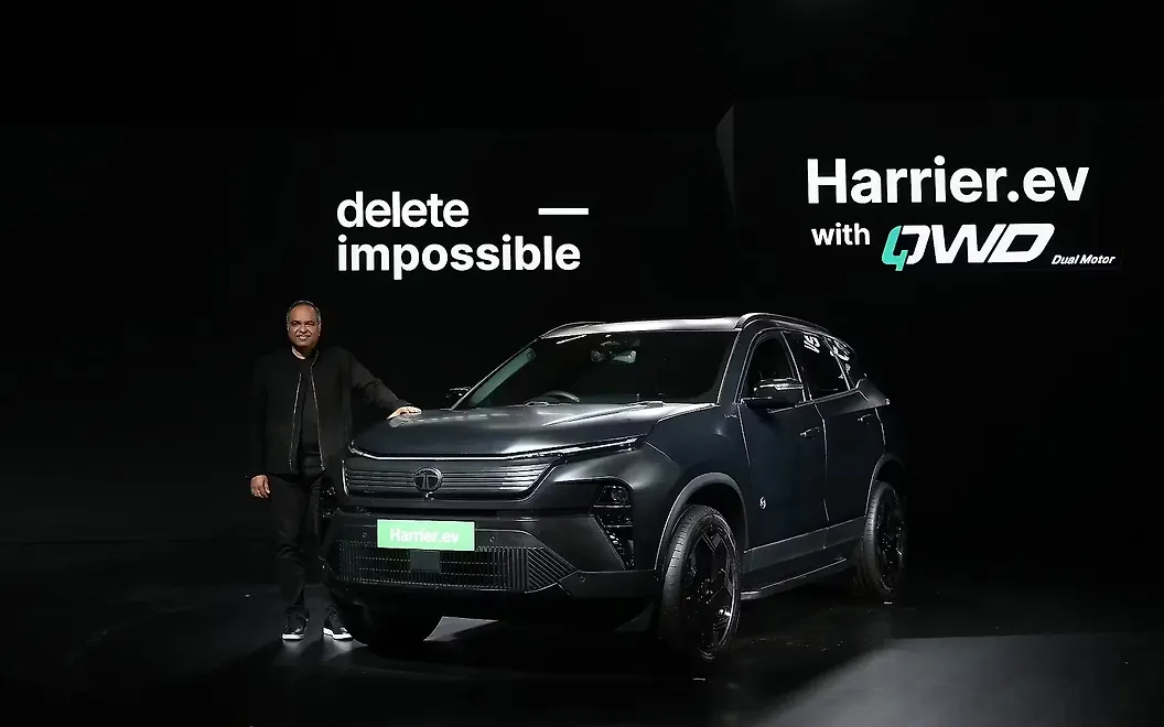 Tata Harrier EV Front Left View