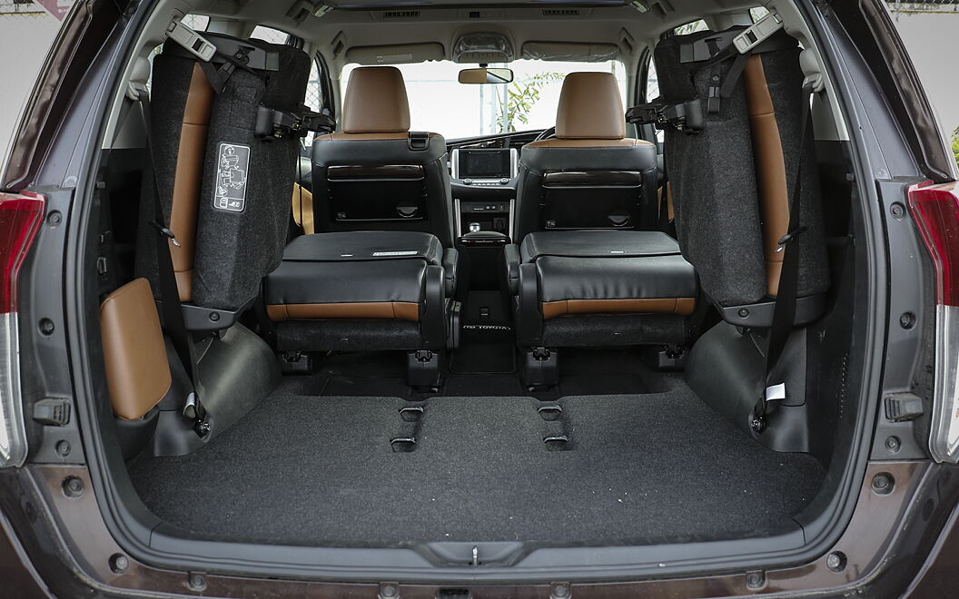 Toyota Innova Crysta [2016-2020] Bootspace with all Seats Folded