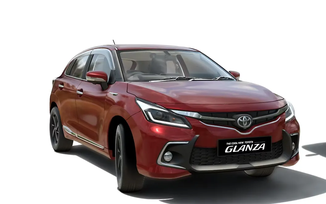 Toyota Glanza Front Right View