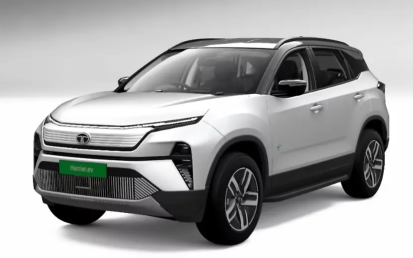 Tata Harrier EV Front Left View