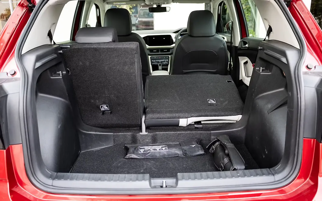 Volkswagen Taigun Bootspace with Split Seat Folded