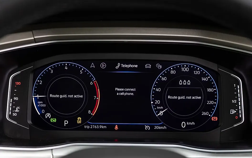 Volkswagen Taigun Dashbaord Display