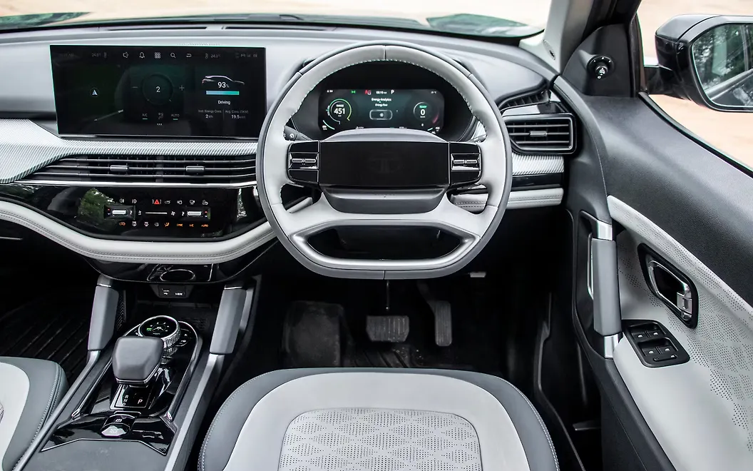 Tata Harrier EV DashBoard