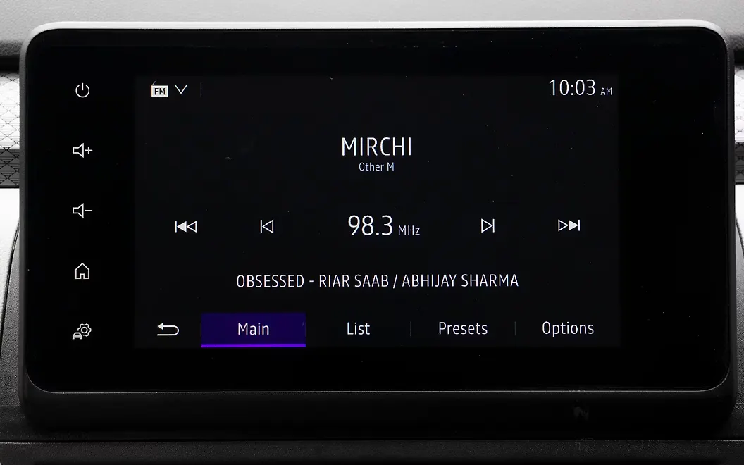 Renault Kiger Infotainment Display