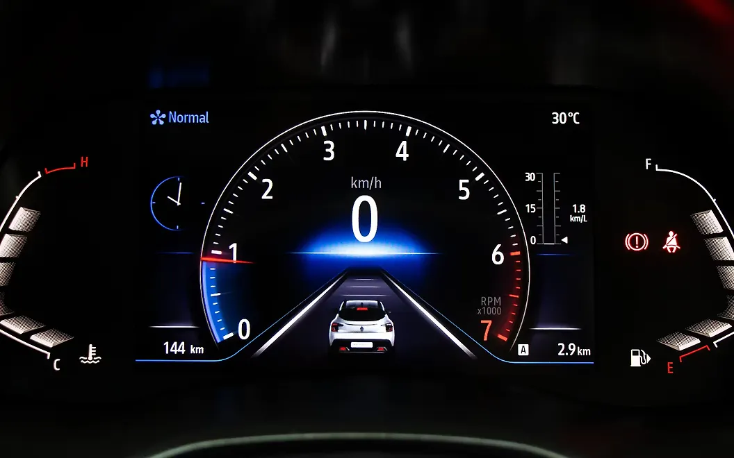 Renault Kiger Dashbaord Display