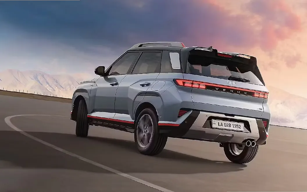 Venue N Line Rear Left View