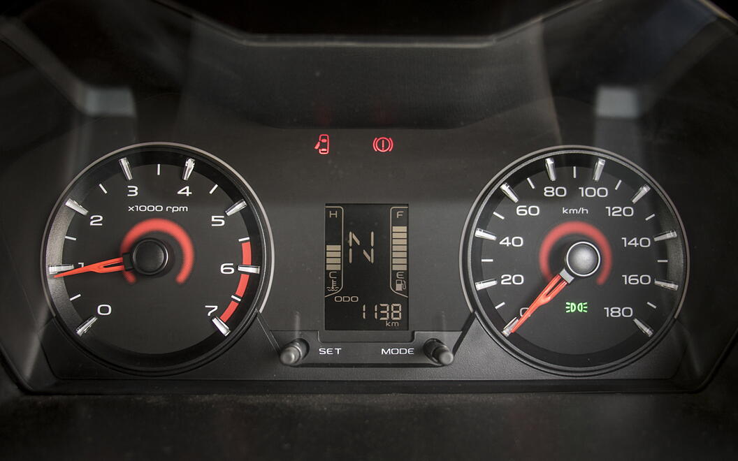 Mahindra KUV100 NXT Dashbaord Display