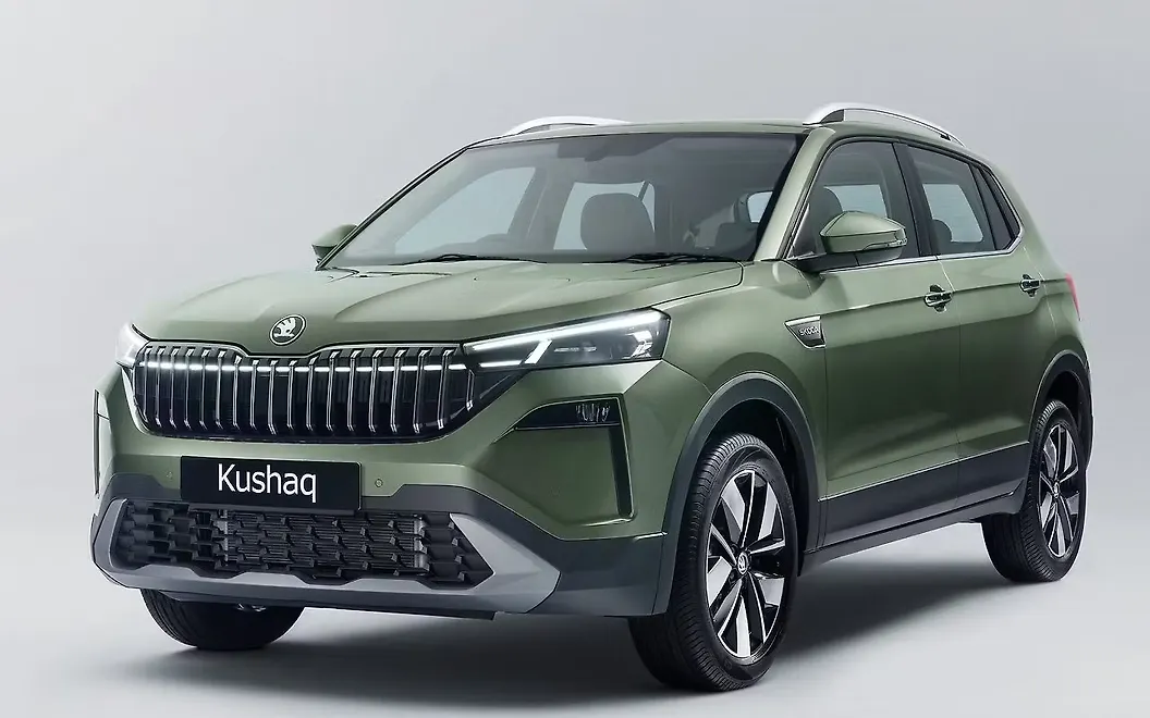 Skoda Kushaq Front Left View