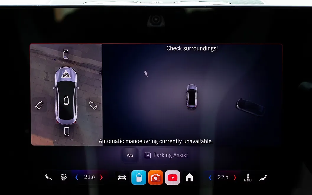Mercedes-Benz CLA EV 360 View Camera Control