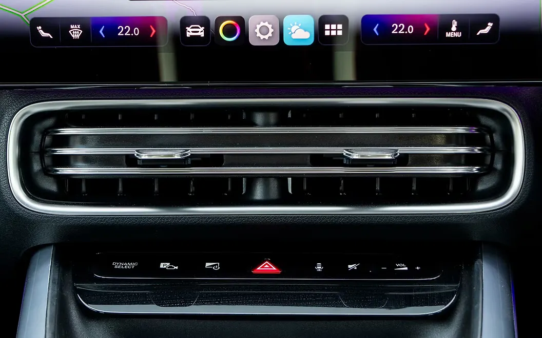 Mercedes-Benz CLA EV Front AC Vents