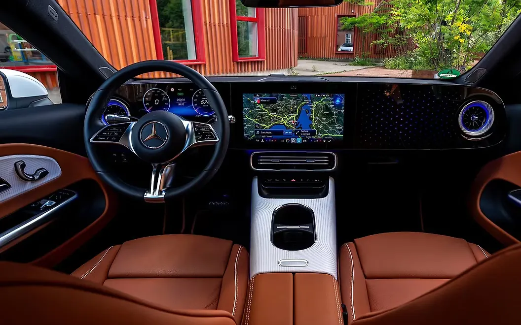 Mercedes-Benz CLA EV DashBoard