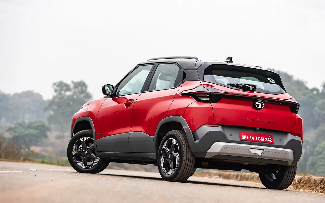 Punch Rear View Tata Punch EV Images | Punch EV Exterior, Road Test and Interior Photo ...