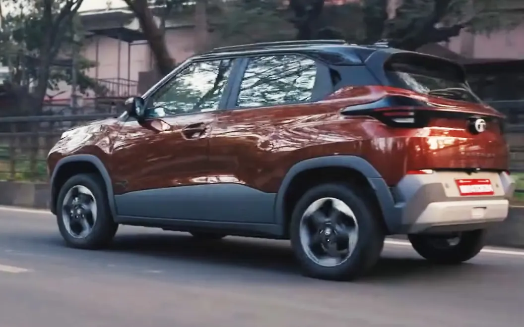 Punch EV Rear Left View