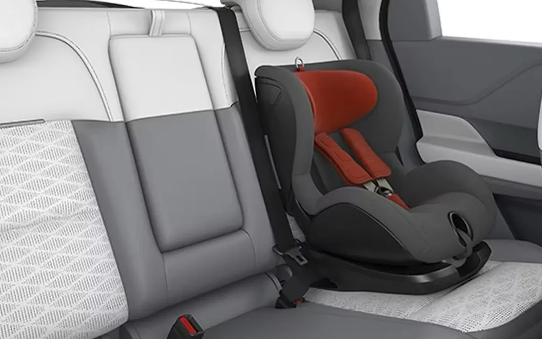 Tata Punch EV Child Seat Mounting Point