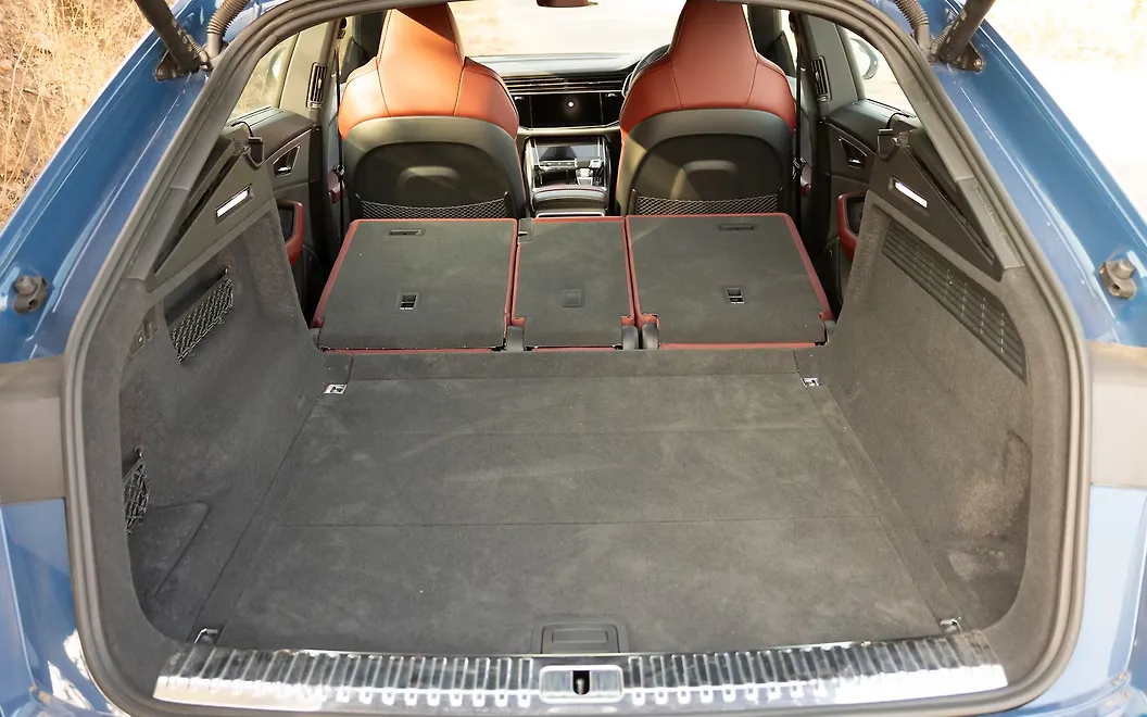 Audi SQ8 Bootspace with Folded Seats