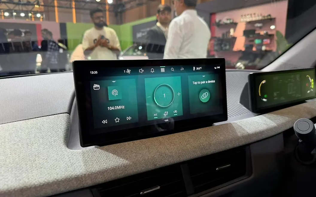 Tiago EV Infotainment Display