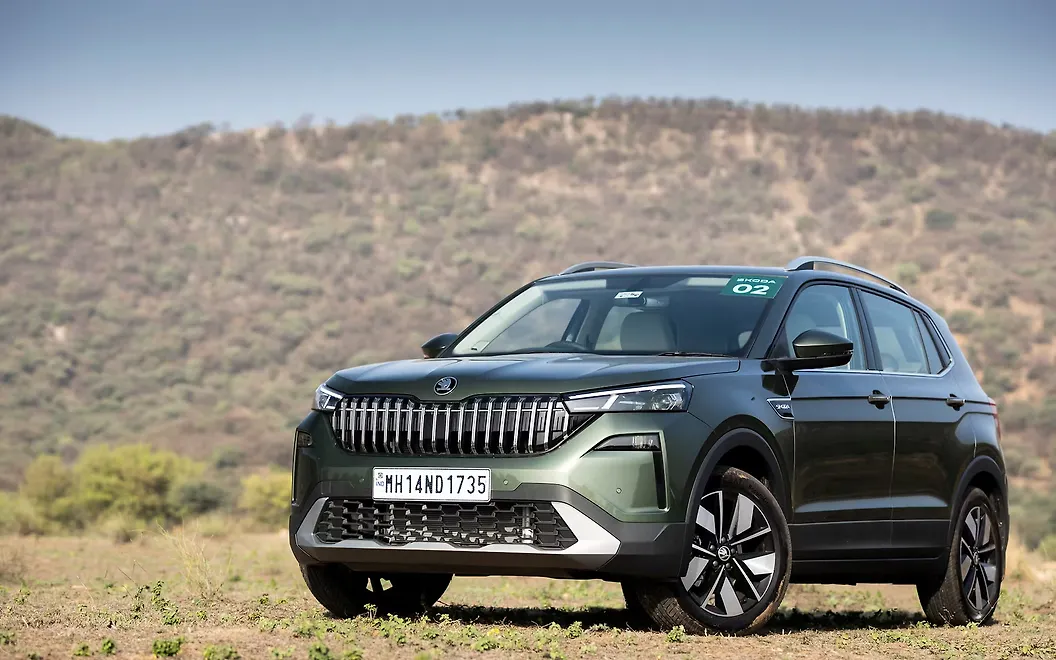 Skoda Kushaq Front Left View