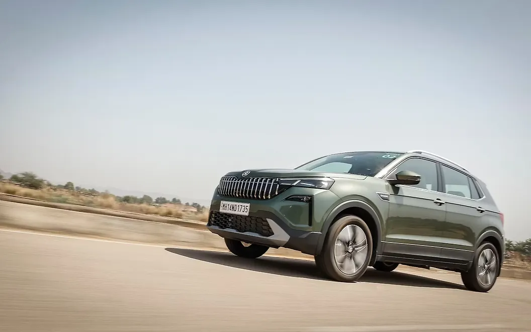 Skoda Kushaq Front Left View